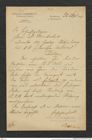 Nachlass Franz Steindachner, Brief von Ernst Varths an Franz Steindachner (22.09.1890), Inv.Nr. 1.02, Seite 1